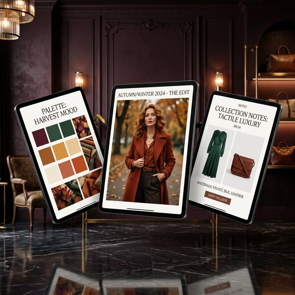 BettrHue color analysis PDF mockup showing signature palette, makeup guide, and jewelry recommendations